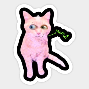 Cat! Sticker
